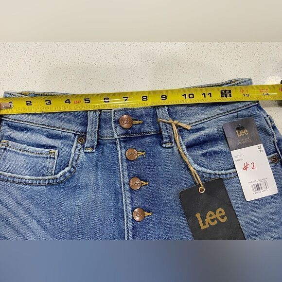 Lee Vintage Modern High Rise Flare Jeans 27x33 NWT Stretch Denim. Lot of 2 - Picture 11 of 16